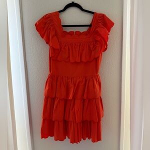Hunter Bell orange dress - size 4